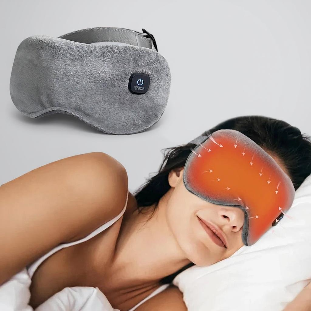 Masque chauffant pour les yeux